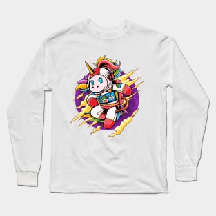 Unicorn Astronaut Long Sleeve T-Shirt